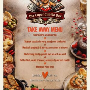 VALENTIJNTJES CUPER CUPIDO BOX PRIJS PER BOX 69.69 euro voor 2P